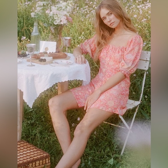 SPELL Love Story Mini Dress - Picture 2 of 6